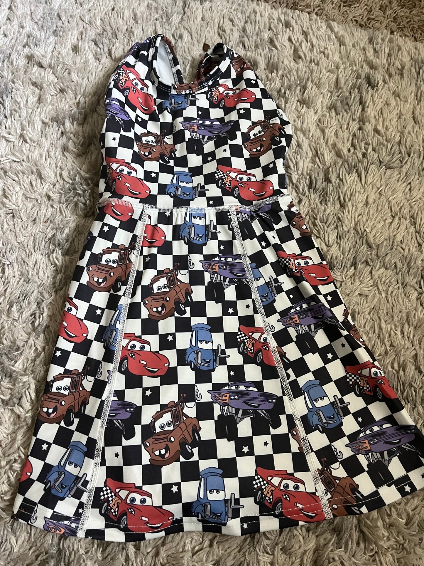 Cars dress kid
