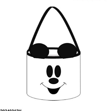 Boo ghost Halloween buckets