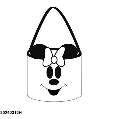 Boo ghost Halloween buckets