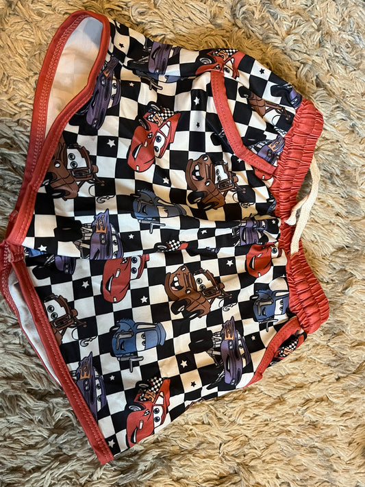 RTS boy shorts cars