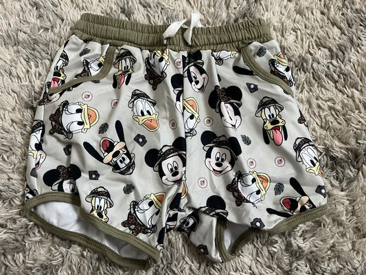 RTS boy shorts safari