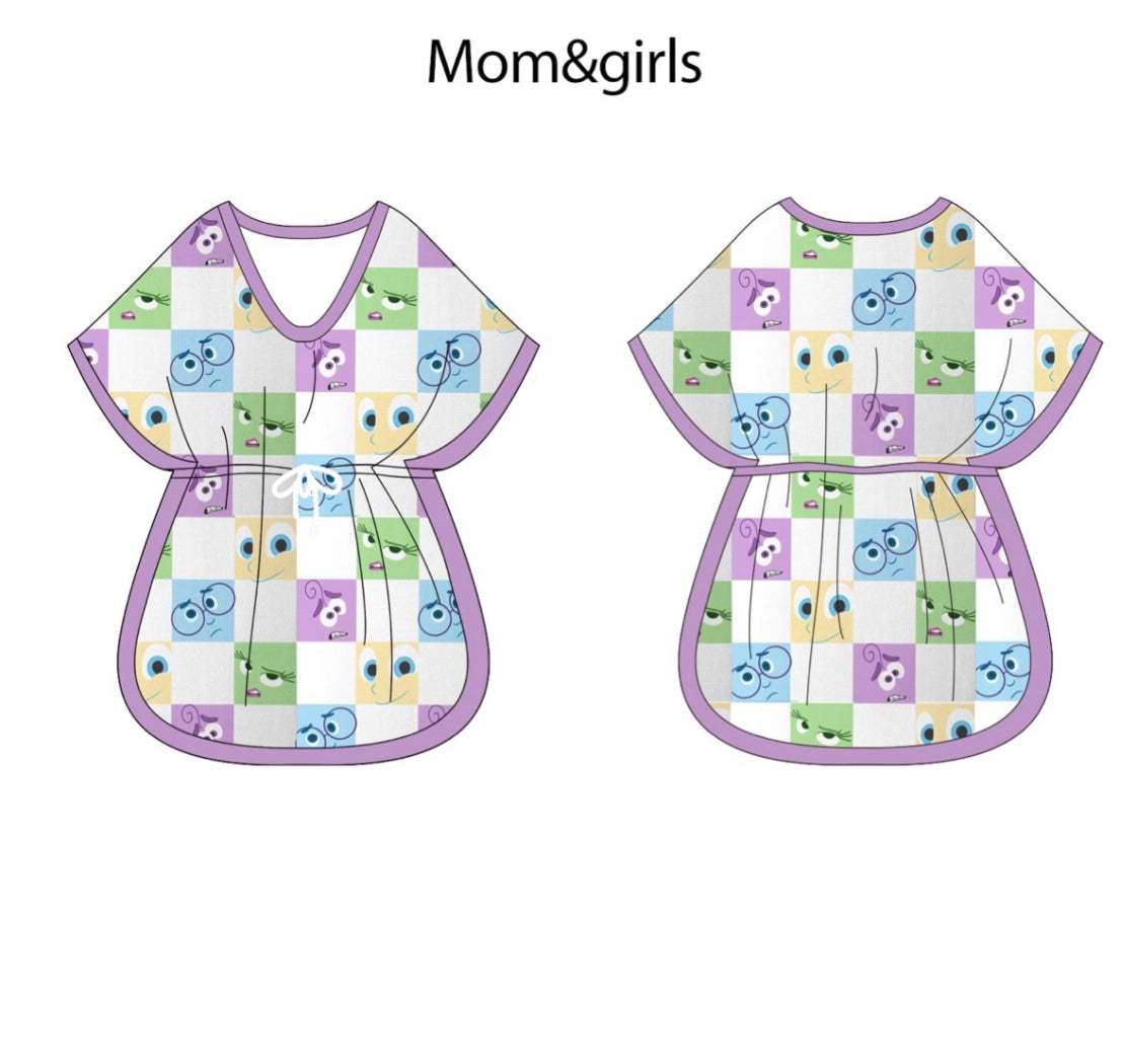 Mom &mini swim cover ups