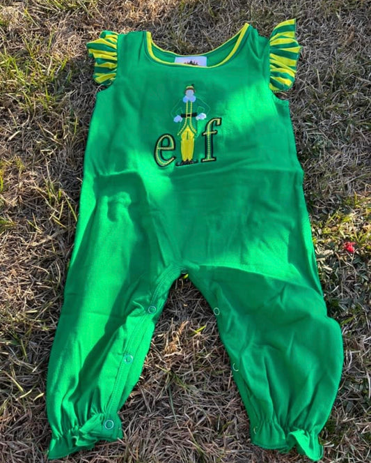 Elf girl romper