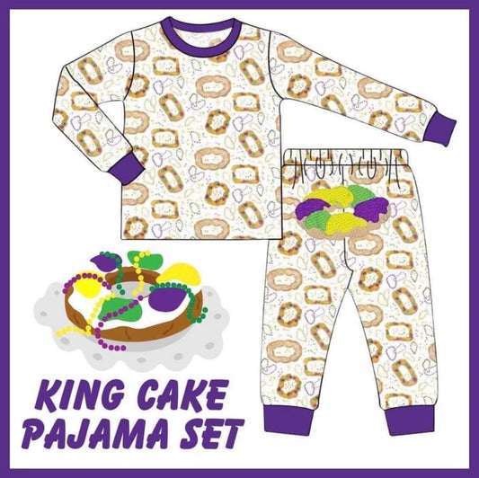 King cake pjs unisex
