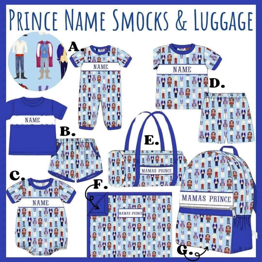 Prince smocked collection