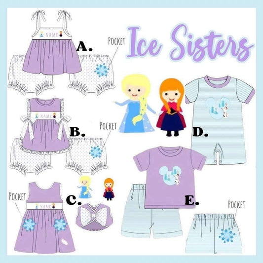 Ice friend smocked collection