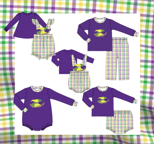 King cake plaid collection