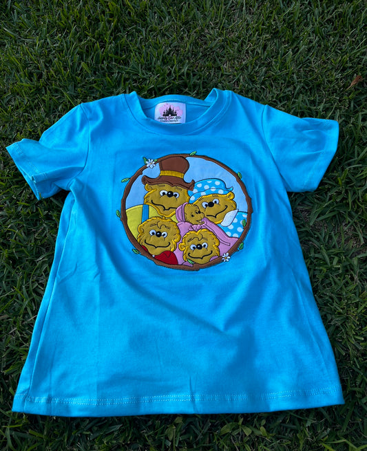 Bear boy shirt storybook inspired collection